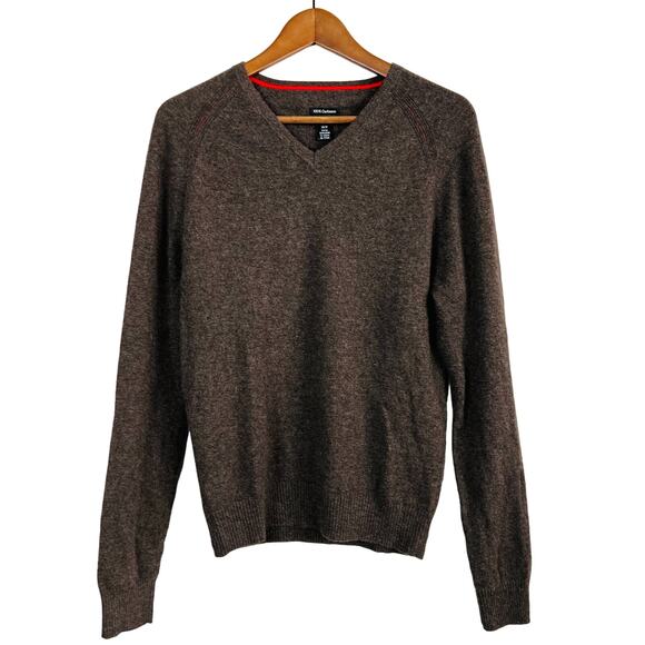 Club Monaco Cashmare V Neck Academic Sweater Brown - XS - Picture 1 of 4